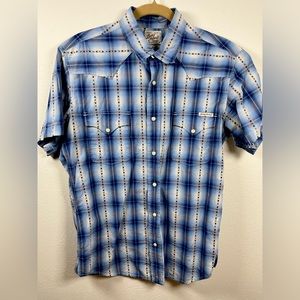 Lucky Brand SS MD Western short